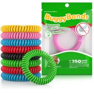 48 Pack DEET-Free Mosquito Repellent Bracelets