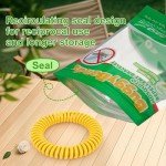48 Pack DEET-Free Mosquito Repellent Bracelets