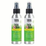 Yaya Organics Extra Strength Tick Repellent - 2 Pack