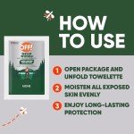 OFF! Deep Woods Mosquito Repellent Wipes - 12 Pack