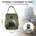 Unniweei 5 Gal Solar Portable Camping Shower Bag