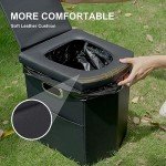 XL Portable Camping Toilet for Adults & Kids