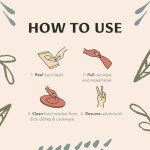 Biodegradable Pre-Moistened Camp Kitchen Dish Wipes
