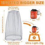 Benvo Mosquito Head Net Mesh - 2 Pack