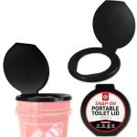 Portable Camping Toilet Seat for Emergencies & Trips