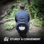 Portable Camping Toilet Seat for Emergencies & Trips