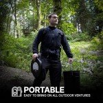 Portable Camping Toilet Seat for Emergencies & Trips