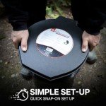 Portable Camping Toilet Seat for Emergencies & Trips