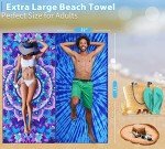 2 Pack Oversized Lightweight Quick Dry Beach Towels