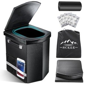 XL Portable Toilet for Camping and Travel