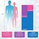 Eunzel Quick Dry Microfiber Camping Towel Set