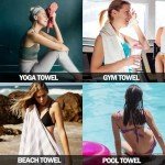 Eunzel Quick Dry Microfiber Camping Towel Set