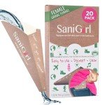 SaniGirl Women's Pee Funnel - 20 Pack