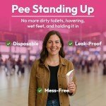 SaniGirl Women's Pee Funnel - 20 Pack