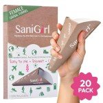 SaniGirl Women's Pee Funnel - 20 Pack