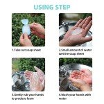 Portable Disposable Soap Paper Sheets for Camping