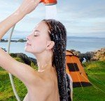 Ivation Portable Battery-Powered Camping Showerhead