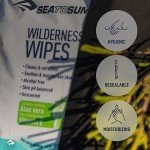 Sea to Summit Rinse-Free Wilderness Body Wipes - 2 Pack