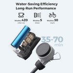 FLEXTAILGEAR Portable Rechargeable Shower for Camping