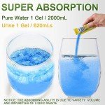 AOKE Portable Toilet Gel Powder - Lemon 25 Pack