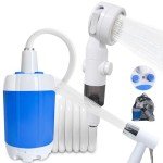 Portable Rechargeable Camping Shower with Multiple Spray Modes