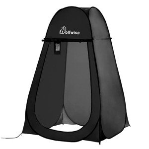 WolfWise Portable Pop-Up Shower Tent and Changing Room
