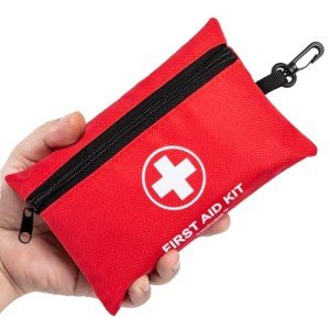 Compact 140-Piece First Aid Kit for Outdoors