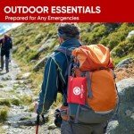 150-Piece Mini First Aid Kit for Outdoors