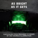 12 Ultra Bright Glow Sticks for Camping & Emergencies