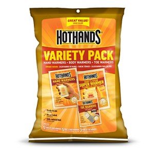 HotHands Variety Pack: Toe, Hand & Body Warmers