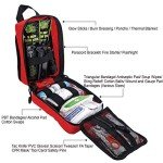 250-Piece Survival First Aid Kit for Adventures