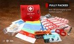 Compact 100-Piece Waterproof First Aid Kit
