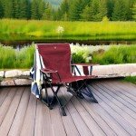 GCI Outdoor Portable Folding Rocking Camping Chair