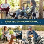 GCI Outdoor Portable Folding Rocking Camping Chair