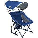 GCI Outdoor Pod Rocker Chair with SunShade Canopy