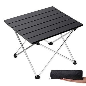 Portable Folding Camping Table - Aluminum Top