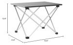 Portable Folding Camping Table - Aluminum Top