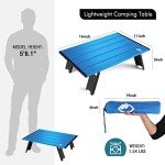 VILLEY Ultralight Mini Folding Table for Camping