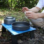 VILLEY Ultralight Mini Folding Table for Camping