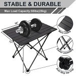 Lightweight Folding Camping Table with Carry Bag