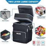 72-Can Rolling Cooler Bag with Wheels and Handle