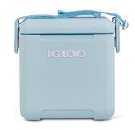 Powder Blue 11 Qt Picnic Style Cooler