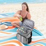 Insulated Cooler Backpack for Camping & Picnics