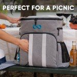 Insulated Cooler Backpack for Camping & Picnics