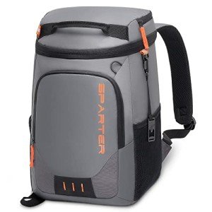 SPARTER Insulated Backpack Cooler for Camping & Travel