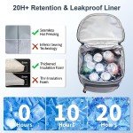 SPARTER Insulated Backpack Cooler for Camping & Travel