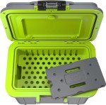 Pelican 8QT Cooler and Dry Box - Dark Grey/Green