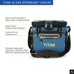 Titan 16 Can Zipperless Soft Cooler - Marine Blue