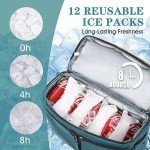 Scothen Waterproof Backpack Cooler with Ice Packs