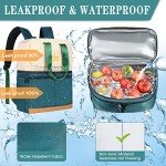 Scothen Waterproof Backpack Cooler with Ice Packs